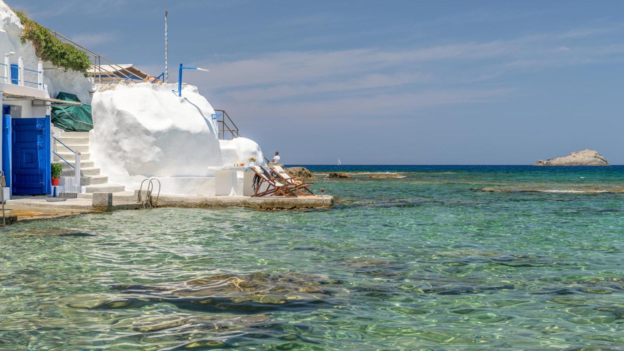 Mandrakia Esperanza Boathouses מראה חיצוני תמונה