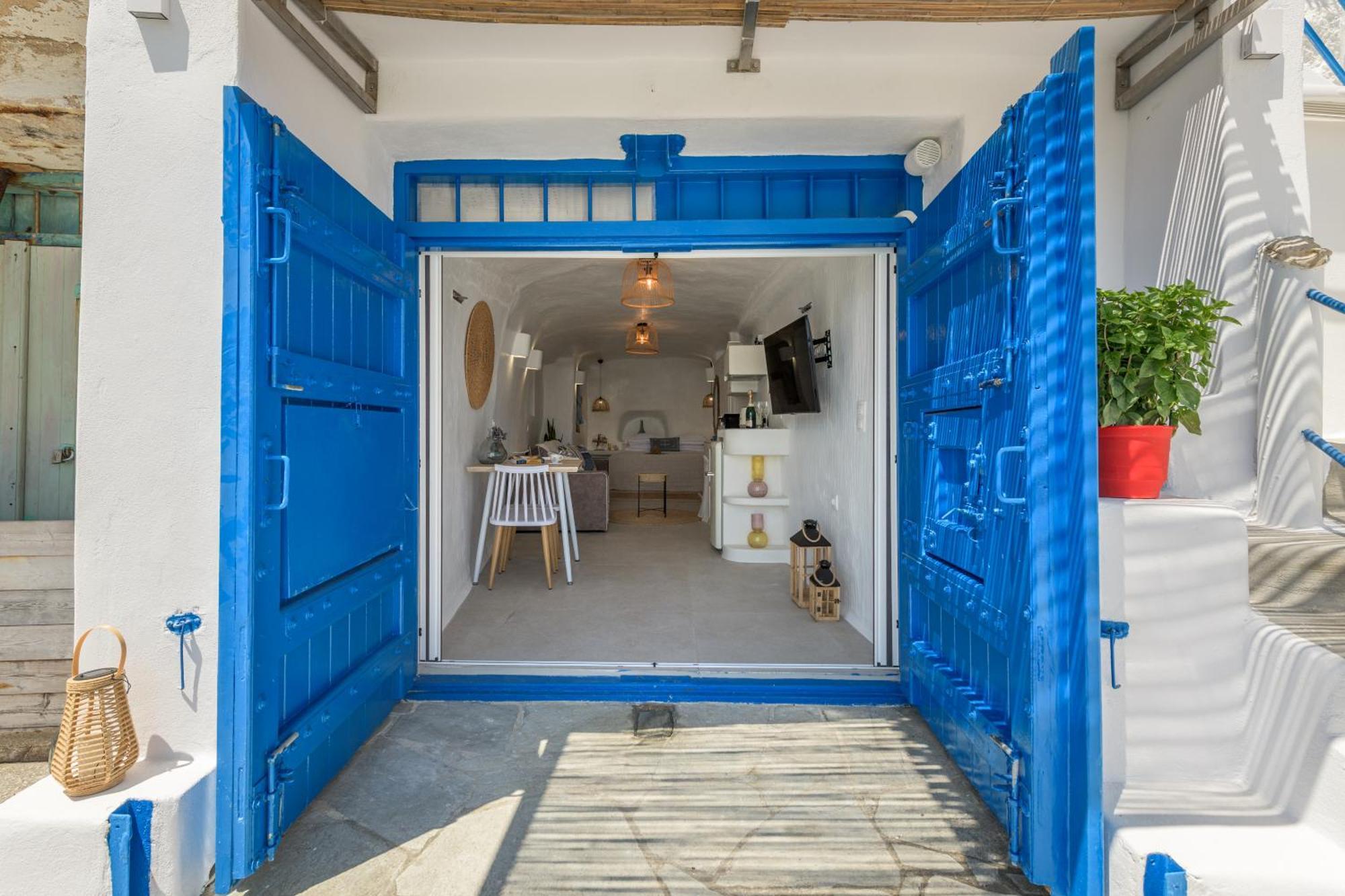 Mandrakia Esperanza Boathouses מראה חיצוני תמונה
