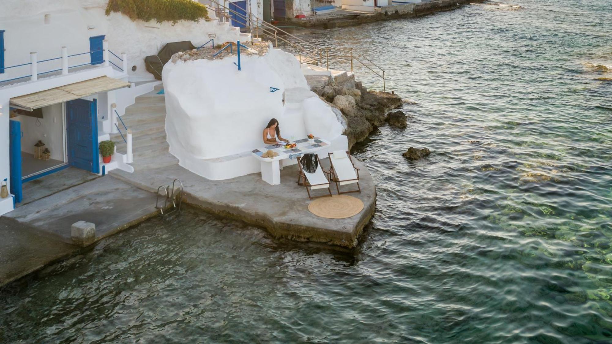 Mandrakia Esperanza Boathouses מראה חיצוני תמונה